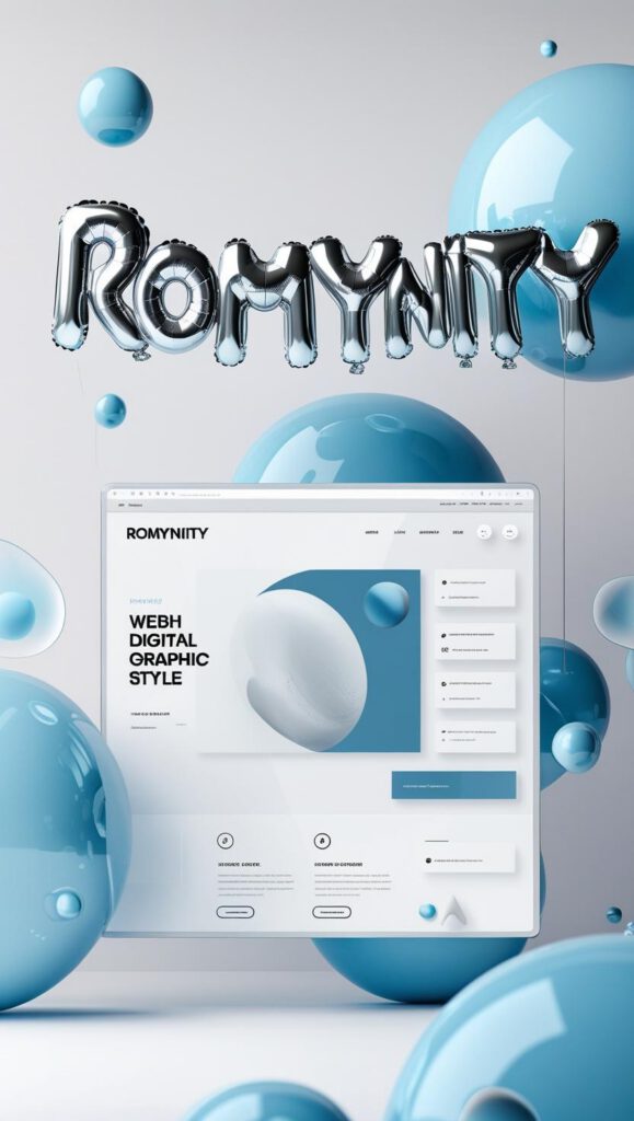 planche web design romynity